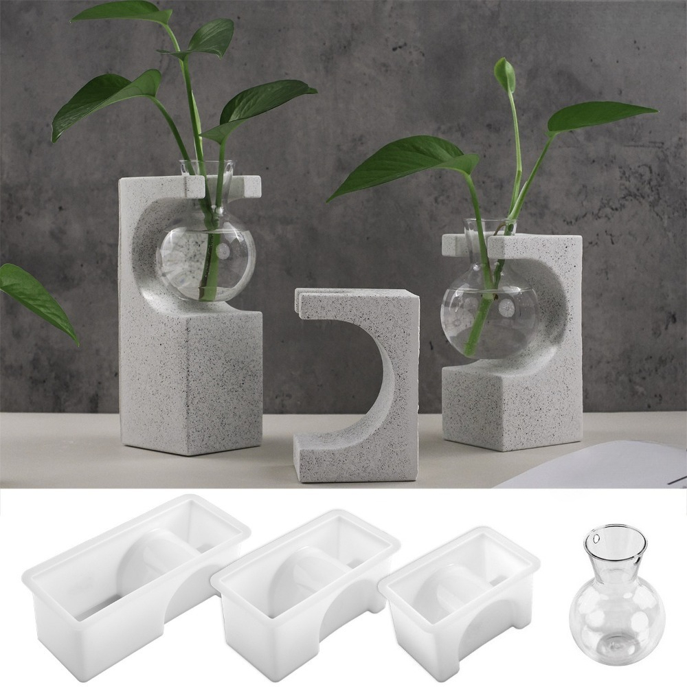 Potsticker Mold - DIY Hydroponic Vase Silicone Mould Cube