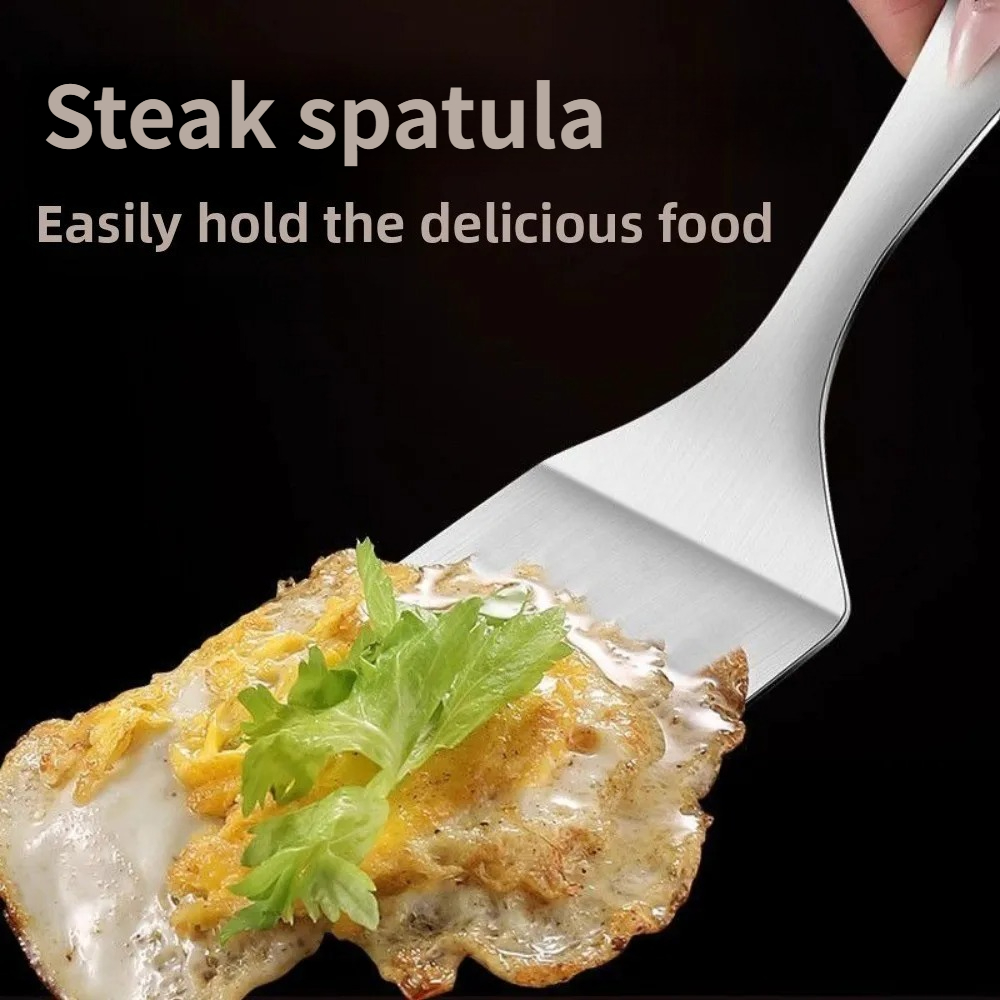 Okonomiyaki Spatula - Stainless Steel Steak Spatula Pizza Shovel