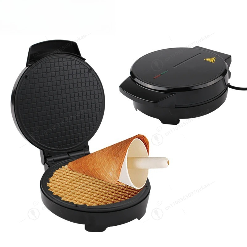 Waffle Cone Maker - Electric Egg Roll Maker DIY Ice