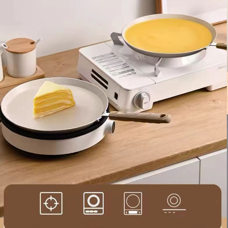 10In Thickened Omelet Pan Pizz - Danish Pancake Pan 评论和价格