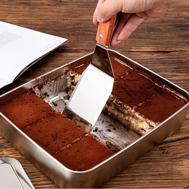Stainless Steel Cake Spatula W - Okonomiyaki Spatula 评论和价格