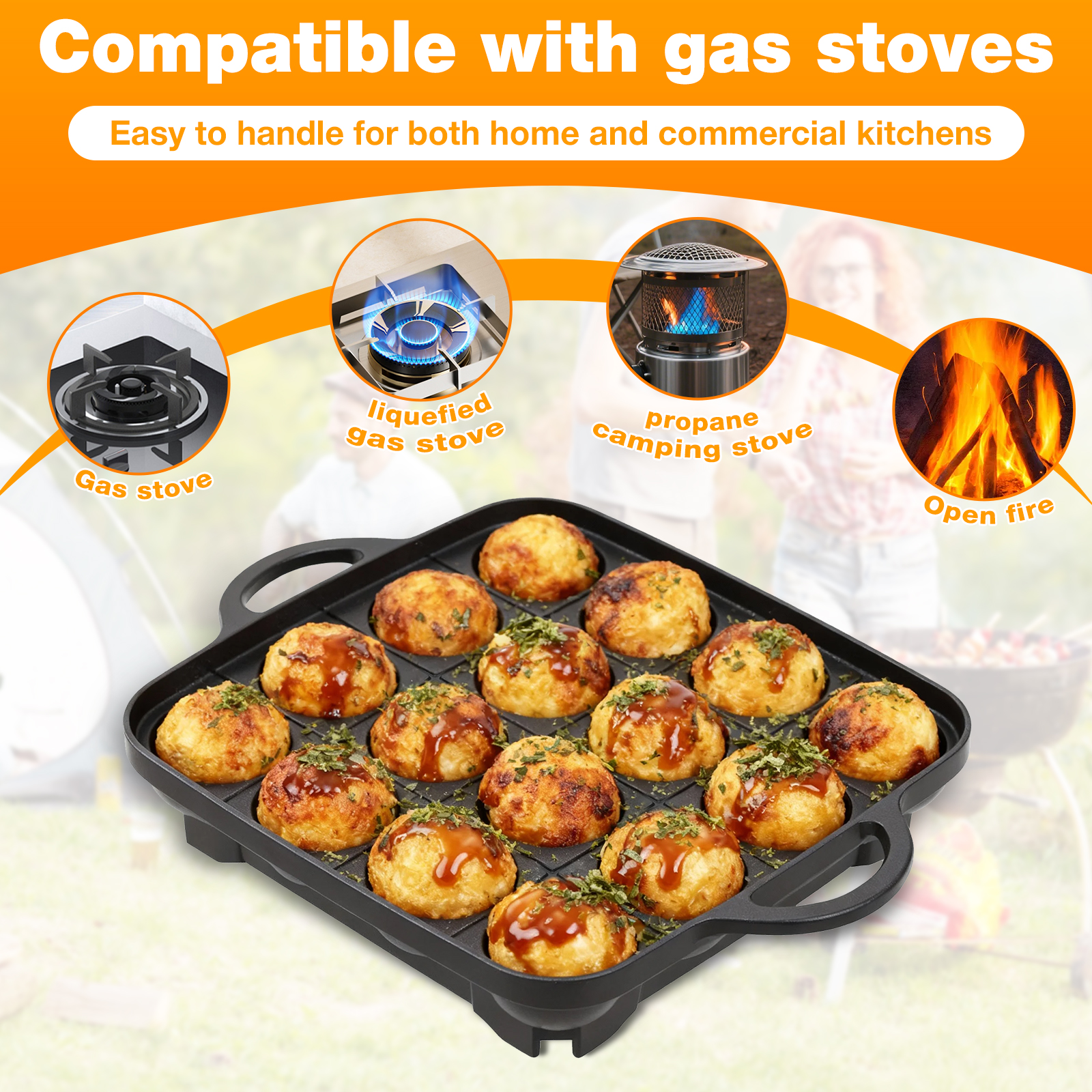Takoyaki Pan Nonstick Japanese - Takoyaki Grill Plate 评论和价格
