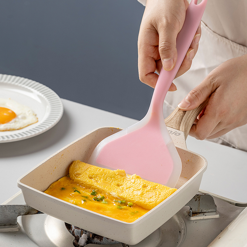 Silicone spatula wide mouth fr - Okonomiyaki Spatula 评论和价格