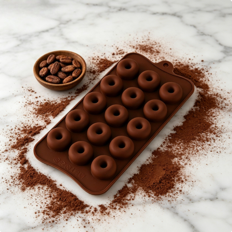 1pc donut silicone cake mold n - Donut Mold Silicone 评论和价格