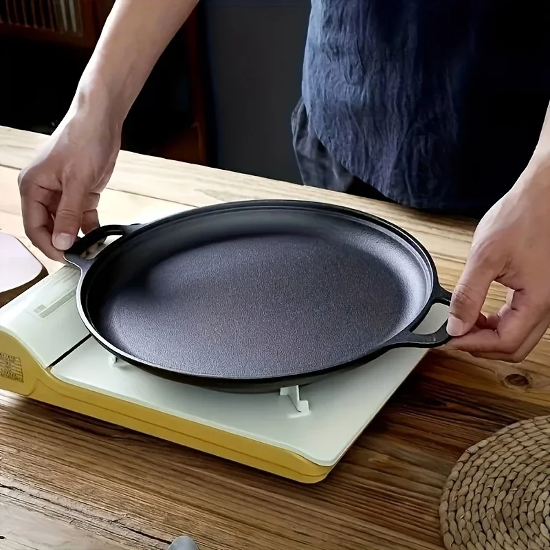2026 New Cast Iron Frying Non- - Mini Pancake Griddle 评论和价格