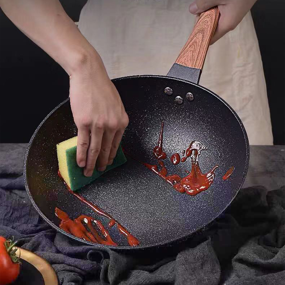 32CM Non-stick Wok Frying Pan  - Mini Pancake Griddle 评论和价格