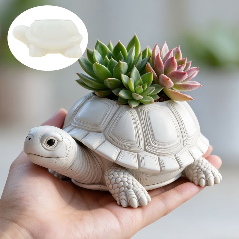 Wolf Head Shaped Flower Pot Pe - Potsticker Mold 评论和价格