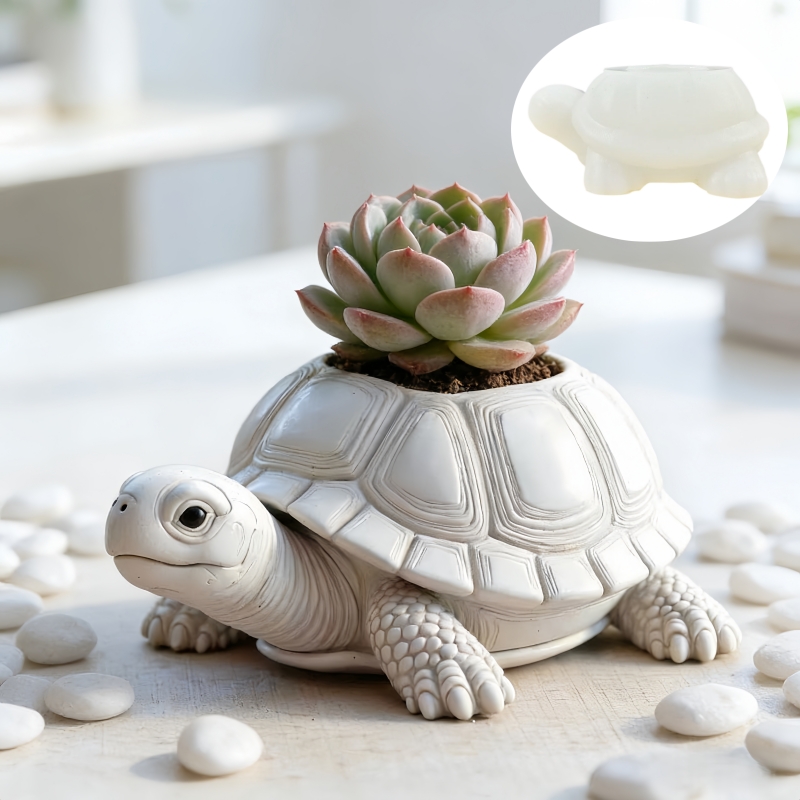 Wolf Head Shaped Flower Pot Pe - Potsticker Mold 评论和价格