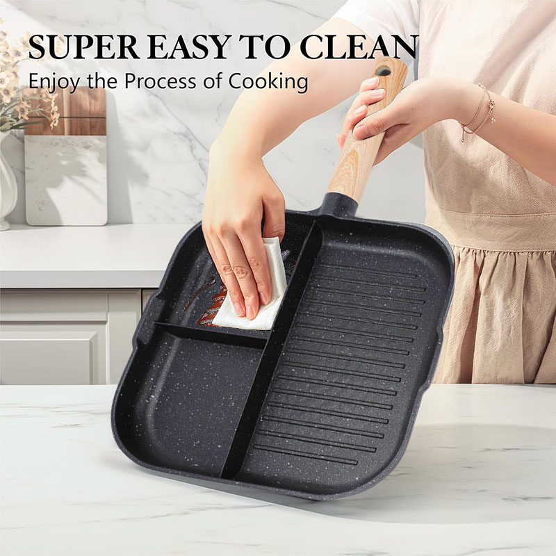 3 in 1 Frying Pan Aluminum All - Egg Waffle Pan 评论和价格