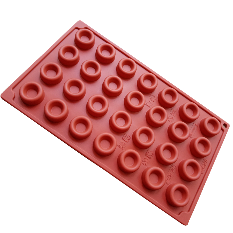 28 Cavities Mini Donut Mold Si - Donut Mold Silicone 评论和价格