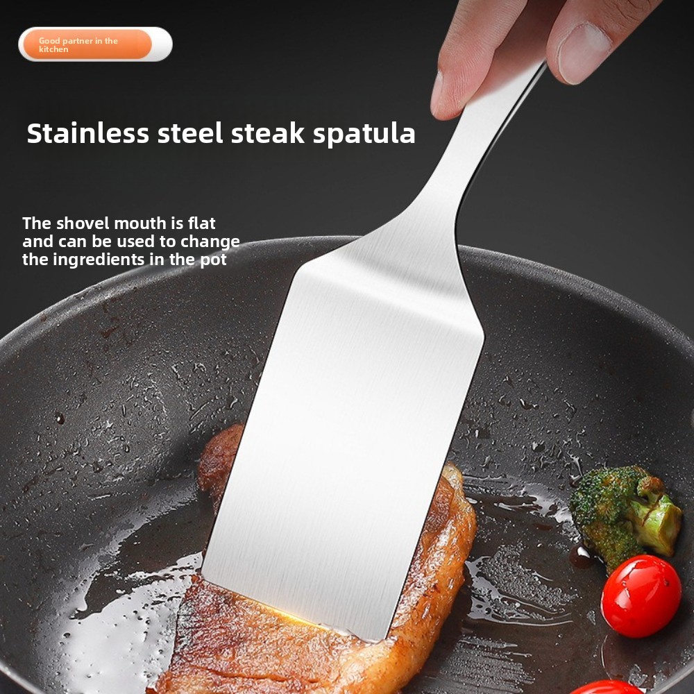 Stainless Steel Steak Spatula  - Okonomiyaki Spatula 评论和价格