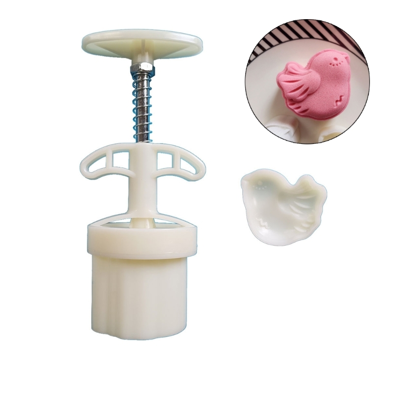 Pigeon Shape Mooncake Press Mo - Bunny Cake Mold 评论和价格