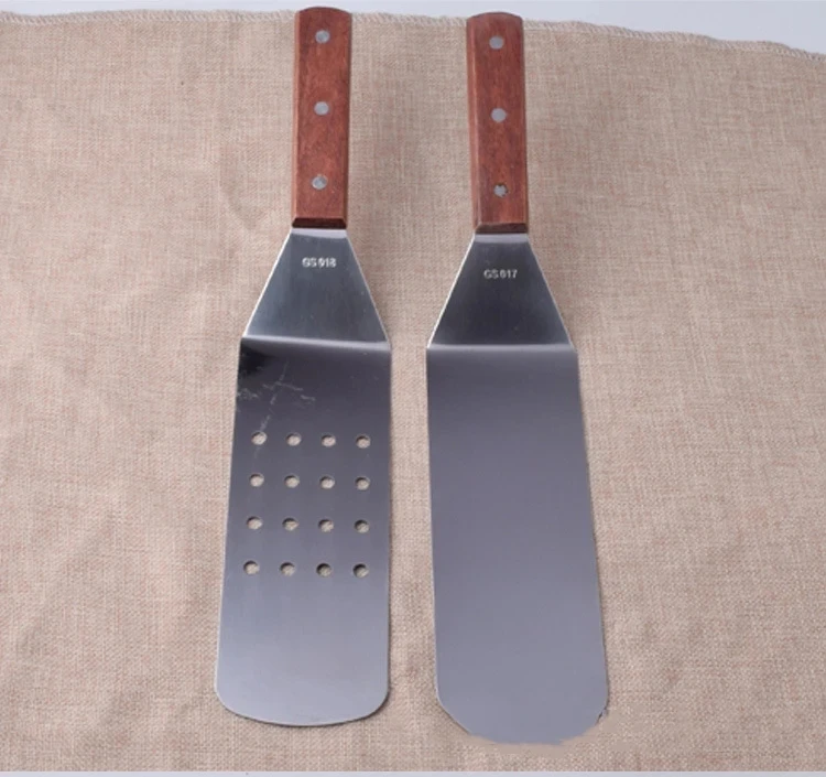 Kitchen Spatula Wooden Handle  - Okonomiyaki Spatula 评论和价格