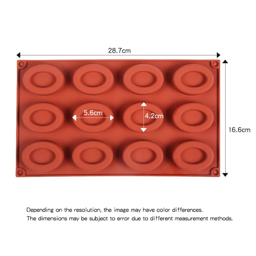 Flexible 12 Cavity Silicone Do - Donut Mold Silicone 评论和价格