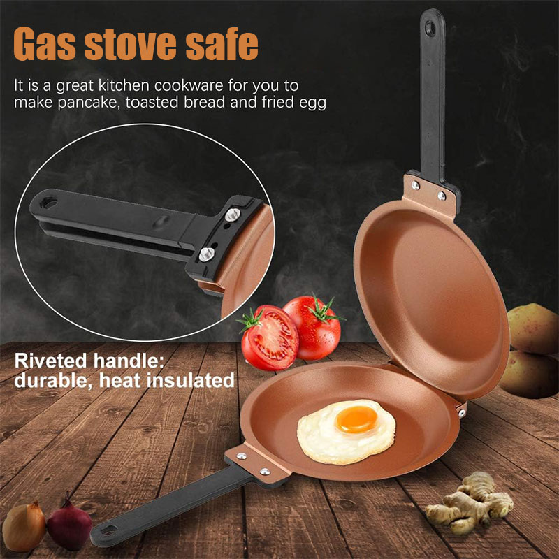 Double Side Pancake Pan Non-st - Mini Pancake Griddle 评论和价格