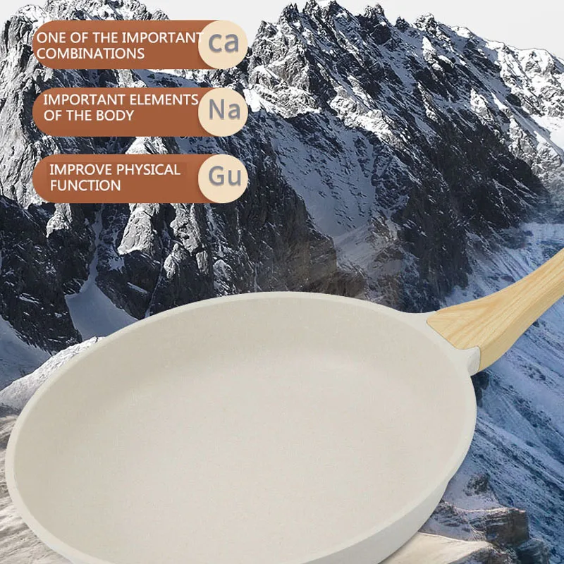 Non-stick Wok Frying Pan Ceram - Danish Pancake Pan 评论和价格