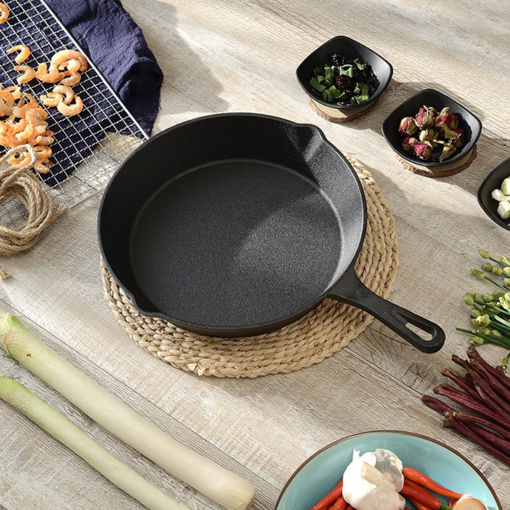 Cast Iron Uncoated Frying Pan  - Cast Iron Corn 评论和价格