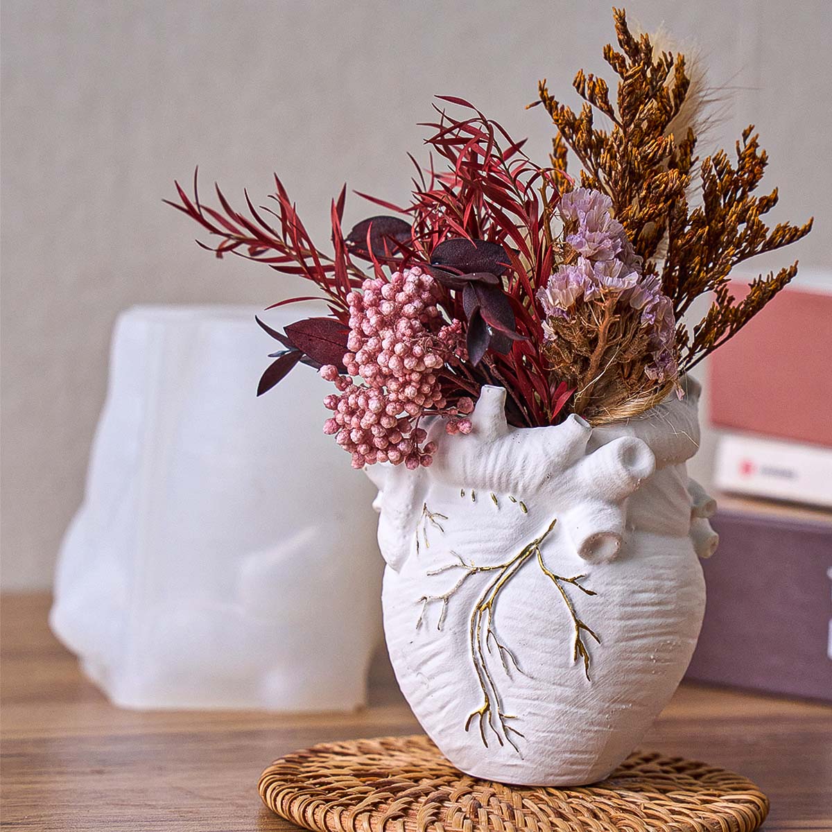 Simulation Heart Vase Silicone - Potsticker Mold 评论和价格